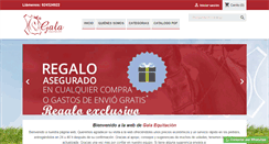 Desktop Screenshot of galaequitacion.com