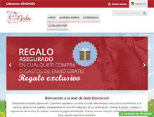 Tablet Screenshot of galaequitacion.com